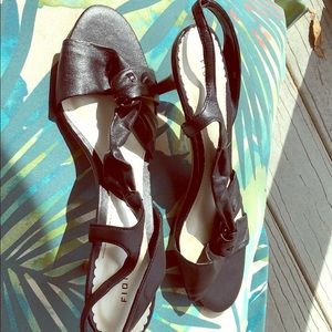 Black Fioni heels, size 10